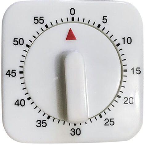 Mechanischer Küchentimer mit 1 Stunde Laufzeit, 60-Minuten-Countdown-Kochtimer