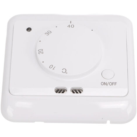 Mechanischer Thermostat für elektrische Fußbodenheizungen, vorgesehen für gewerbliche, industrielle und zivile Gebäude (230V Wechselstromheizung).