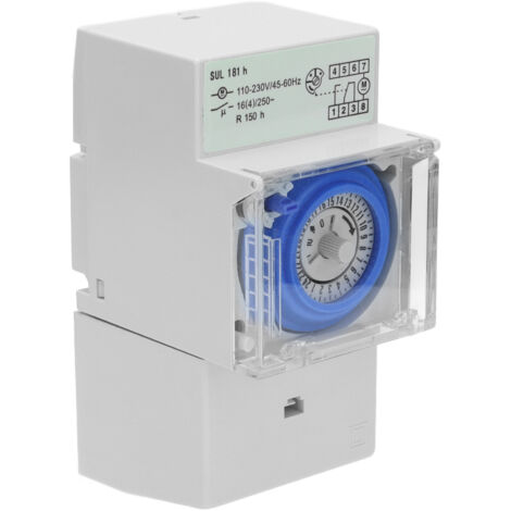 Mechanischer Zeitschalter SUL181H – Hochpräzise zyklische Steuerung 110–230 V zur Energieeinsparung