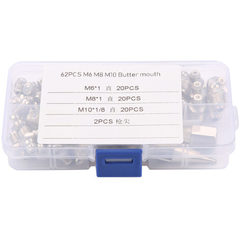 Mechanisches Schmierteil – Ersatz-Schmiernippel-Set aus Metall