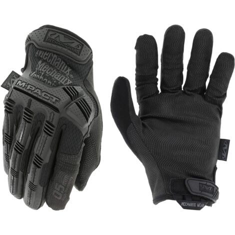 Mechanix Wear Guanti M-Pact® 0,5 mm Covert (S, tutto nero)