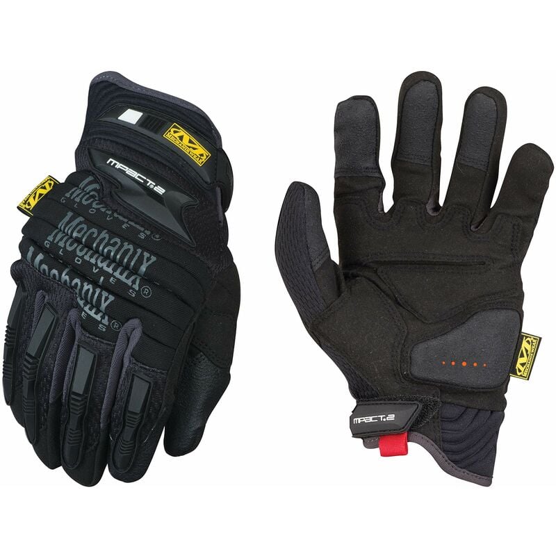 Mechanix Wear - M-Pact 2 Guanti, Nero, Small