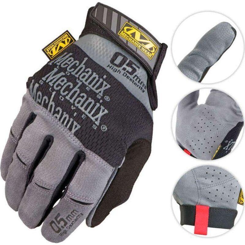 Mechanix Wear Specialty High Dexterity Handschuhe Grau Schwarz