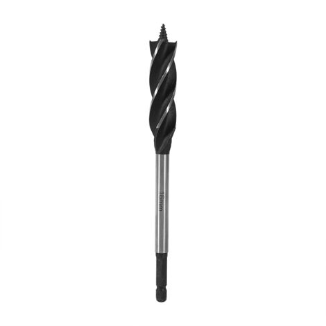 Mèche à bois 4 couteaux carbone pour perçage rapide 165mm - outil menuiserie professionnel