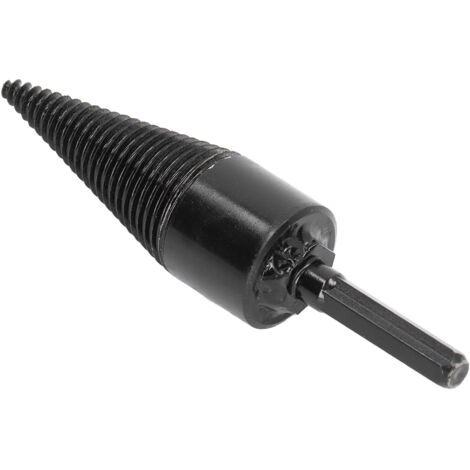 Mèche à bois carbone pour fendre les bûches, pointe renforcée, tige hexagonale 38mm, outil de perçage professionnel
