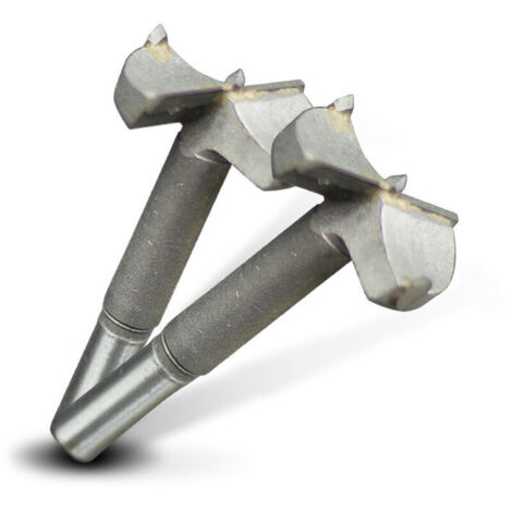 Meche a Bois, Diametre 70mm, Foret Fraise Carbure Pour Faconner Trou Travail du Bois, L'installation de Portes Sphériques Bois, Tiroirs, Plastique, Contreplaqué 2pc