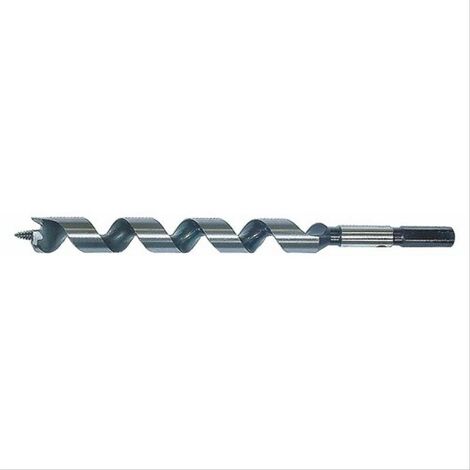 Mèche à bois hélice unique queue 6 pans L235xØ10mm