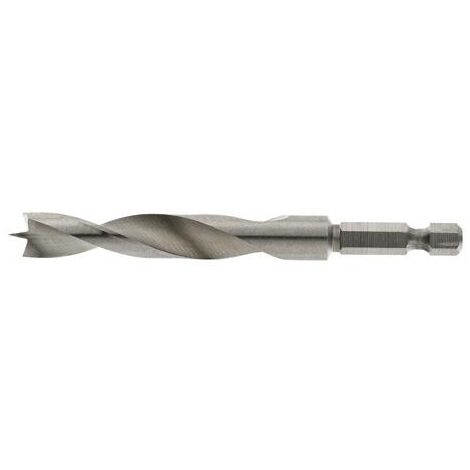 Mèche à bois hélicoïdale Ø 5,0 x 85mm queue hex. 1/4". HIKOKI 781944