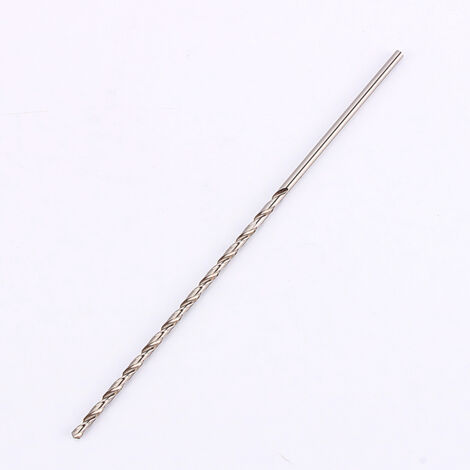 Mèche à bois HSS extra-longue 160mm pour perçage profond, diamètre 3mm