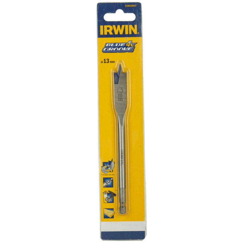 Brocas planas mad. blue groove 4X 13MM Irwin tools 10502807