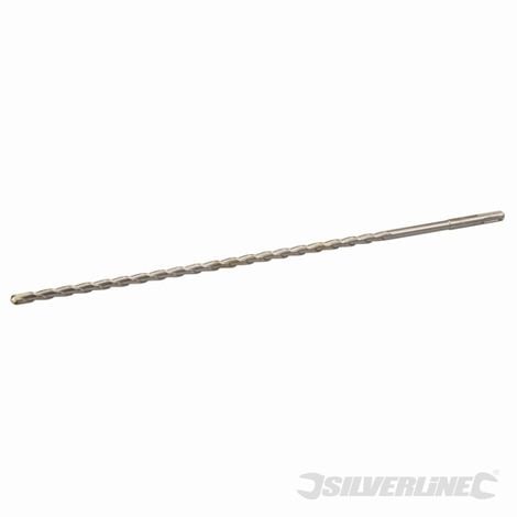 SILVERLINE Foret SDS plus 25 x 1000 mm en carbure de tungstène pour perforateur