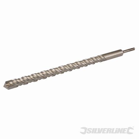 Foret SDS plus 25 x 1000 mm en carbure de tungstène pour perforateur