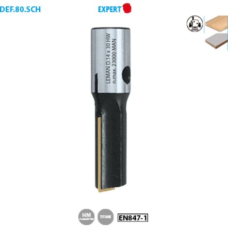 MECHE A RAINER A PLAQUETTE TIN D14 Q.M10 LU30/LT65