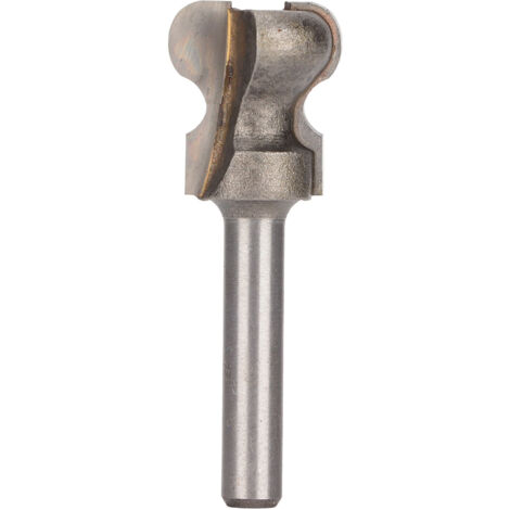 Mèche à tiroir en carbure haute dureté, précision de meulage élevée, queue ronde 1/4 pouce pour liège et bois, 1/4x3/4