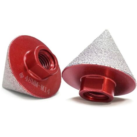 Mèche chanfreinée biseautée pour meuleuse d'angles, perforation, forets extensibles pour trous biseautés, coupe M14