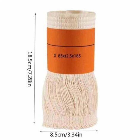 Mèche Chauffage Kérosène Fibre Verre 85x2.5x185mm et 9.5x2.5x18mm