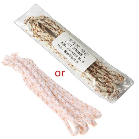 Mèche de coton à fil de 1 m pour briquet, accessoires de rechange pour lampe à pétrole.