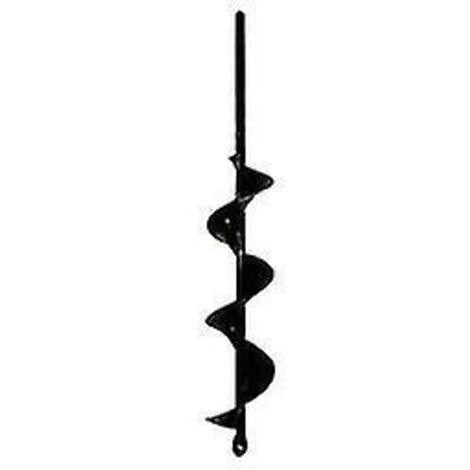 Mèche de forage en alliage spiralé pour outils de jardinage 5 x 45 cm