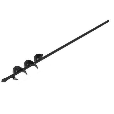 Mèche de forage spirale en alliage pour jardin, 4 x 22 cm