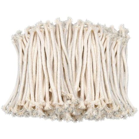 Mèche de Lampe 50 Pièces Mèche de Remplacement Meche Lampe a Petrole Meche Bougie Mèche de Lampe à Huile Meche Lampe à Huile Mèche Tressée en Coton pour Lampe à Petrole,15cm x 6mm