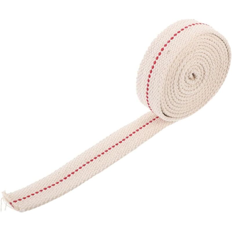 Mèche De Lampe Pétrole Coton Tissé pour Remplacement Lampe à Huile Accessoire pour à Kérosène Et Artisanales
