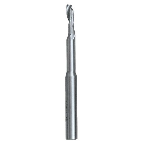 Mèche de précision une lèvre HSS D. 8 mm L. 100 mm Q. 8 mm pour alu et PVC - 509.508.68 - Leman