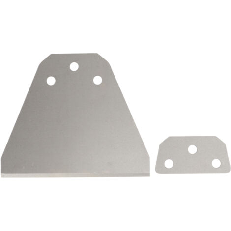 Mèche de raclage 6 po pour marteau électrique SDS Plus, acier à ressort, tige ronde, 2 rainures
