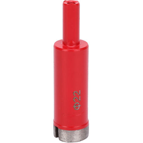 Mèche Diamantée à Dents Plates pour Céramique et Marbre, Perceuse Rapide en Acier 22mm