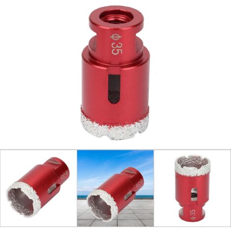 Mèche diamantée M14 professionnelle pour perçage à sec (35mm)