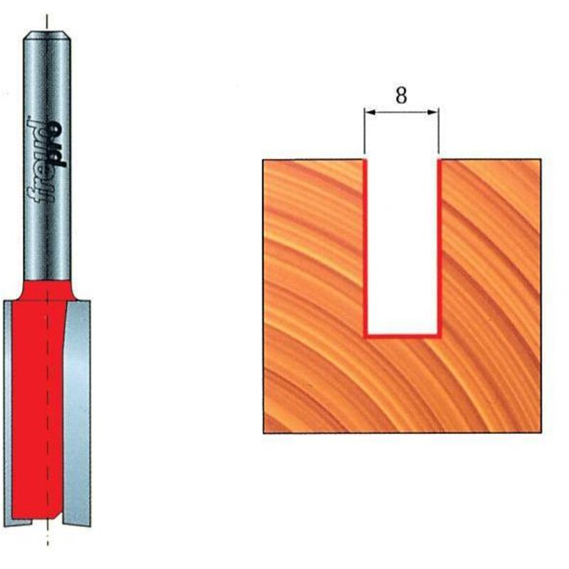 Freud - Découpeuses widia à bords droits art.04-11506