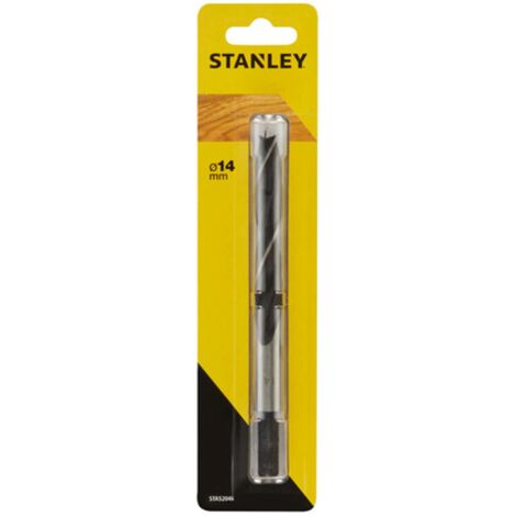 Mèche en acier avec pointe de centrage ø 14,0 mm.  STANLEY STA52046-QZ