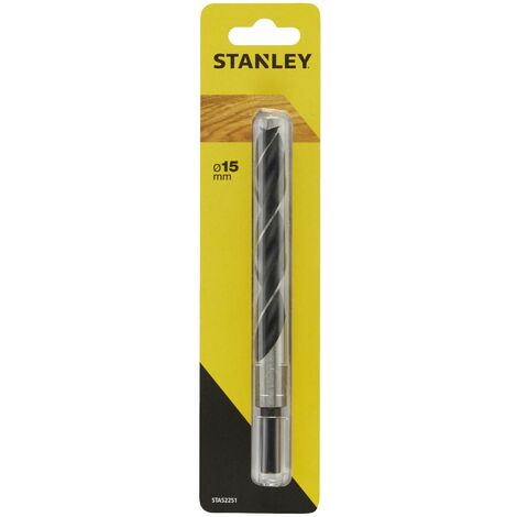 Mèche en acier avec pointe de centrage ø 15,0 mm. STANLEY STA52251-QZ