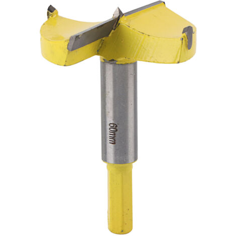 Mèche Forstner Carbure 60mm pour Bois, Perçage de Trou de Charnière, Outil de Menuiserie Professionnel
