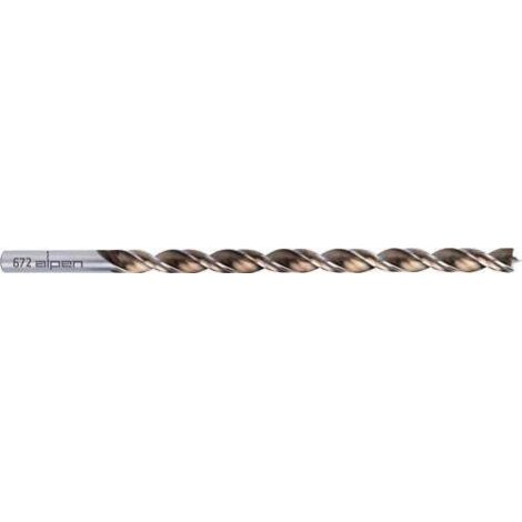 Mèche hélicoïdale à bois Alpen Timber Twist HSS Ø 10,0 mm, longueur 250 mm