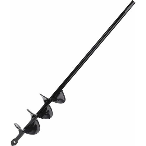 Mèche Jardin Tarière, Fontainebleau Perceuse à Spirale, Outil de Plantation Pratique, Creuser des Trous Cultiver en Profondeur, Foret Planteuse de Perçage à Arbre Hex Bulbe à Fleurs (46×370mm)