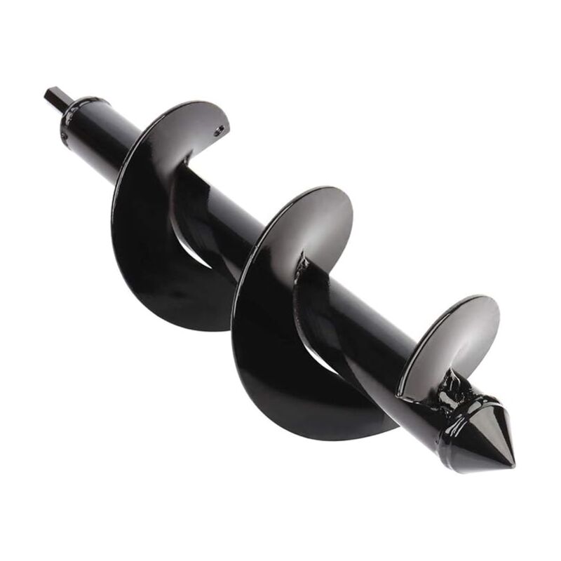 Mèche Jardin Tarière, Foret de Jardin en Spirale, Tarière de Jardinage pour Perceuse électrique, Tige hexagonale, Perceuse à Spirale, Outil de