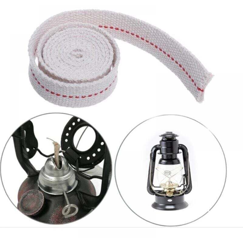 Mèche Lampe À HuileLongueur 5m-Mèche Lampe À Pétrole Largeur 10mmMèche Lampe ✮100% Coton✮ Pour Lampe À Petrole/Lanterne À Huile- Lampe Bruleur