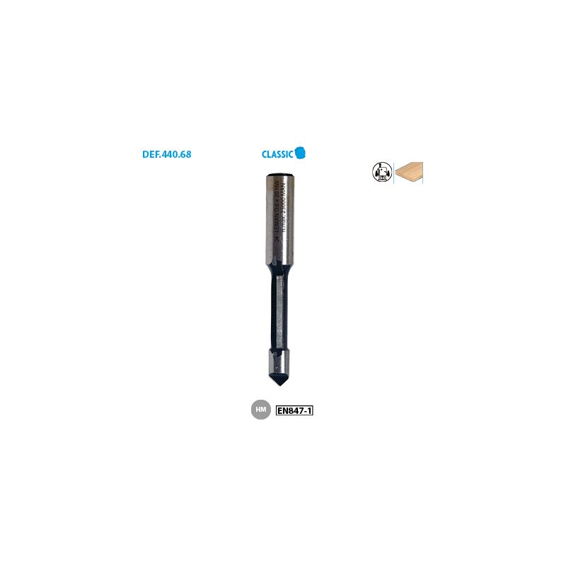 Leman - Mèche pour occulus Classic ø 6 ø Queue 6 Long. Utile 20mm