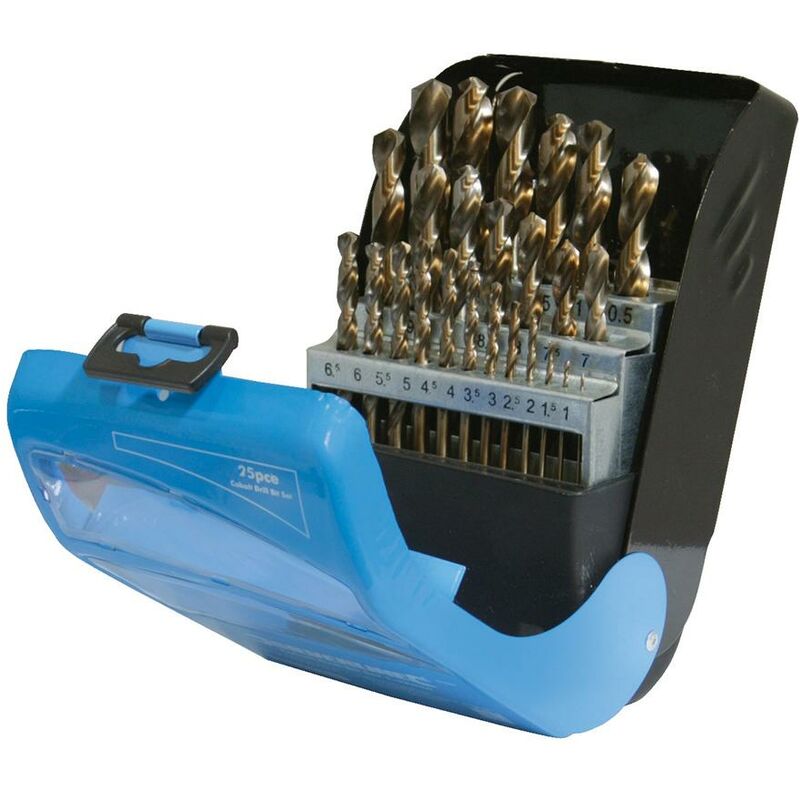 Silverline - Mèches au cobalt, 25 pcs 1 - 13 mm