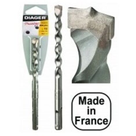 Meches beton sds+ twister2 plus réf 110d065l260désignation 1 mèchediamètre 6,5 mmlongueur 260 / 200 mm