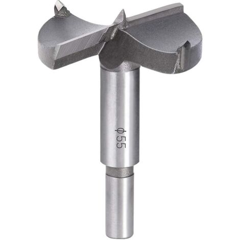Mèches Bois,55MM Fraise Bois Carbure,L'installation de Portes Sphériques Bois,Tiroirs,Contreplaqué,Vous aide Rapidement pour Faire des Trous Propres à Fond Plat Dans le Bois GROOFOO
