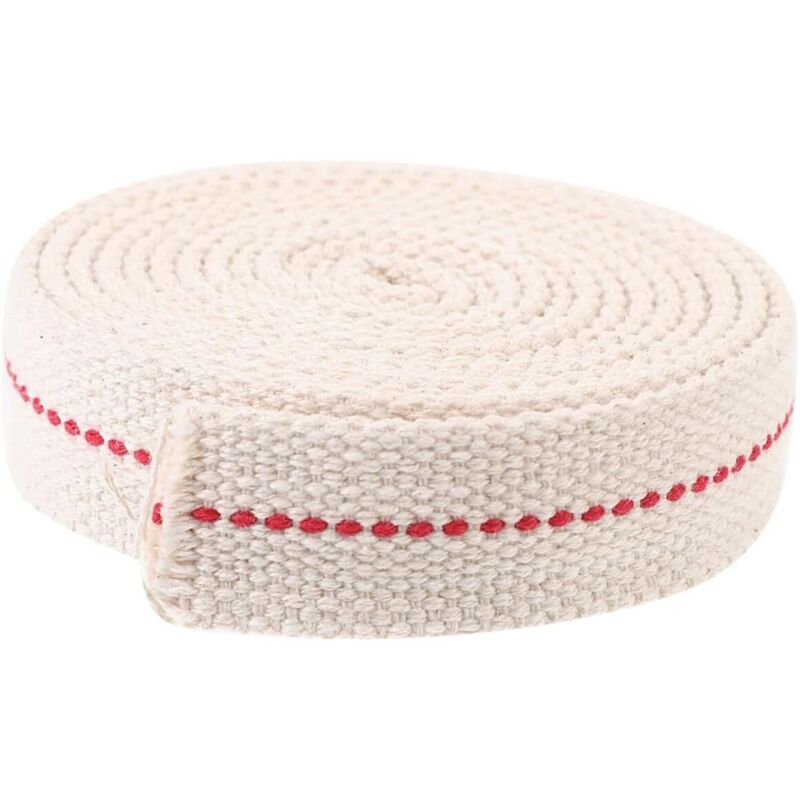 Mèches Coton pour Lampes à Huile Et Lanterne à Kérosène Remplacement pour Mèche Brûlant Longtemps Et Flame Stable