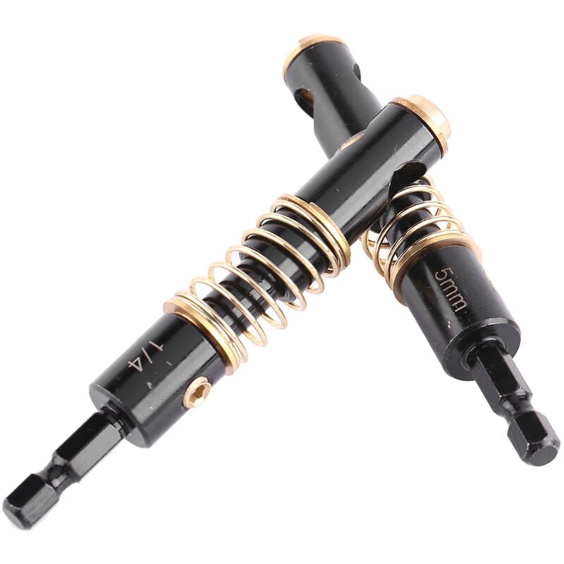 Ineasicer - Mèches de centrage pour charnières de porte Outil d'ouverture professionnel (5mm&1/4')