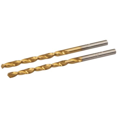 Mèches Hss Titanées 3mm Perçage Métal Précis - Silverline