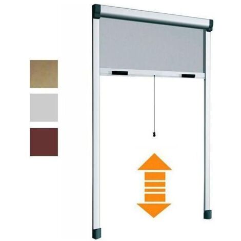Medal Zanzariera Bazar Bronzata 250x120-100 cm con Cornice in Metallo Antiruggine
