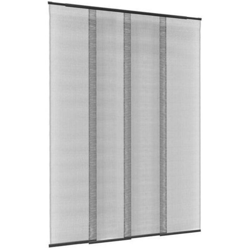 Zanzariera Pannelli Telescopica 130x240 Nera Medal