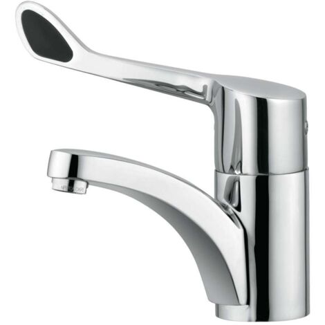 Medi-care con lavabo cromato