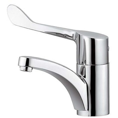 Medi-care con lavabo cromato