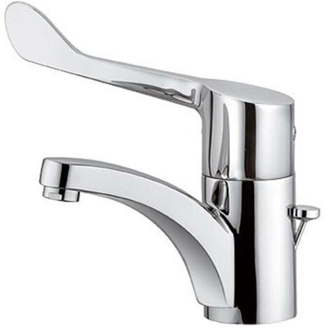 Medi-care con lavabo cromato