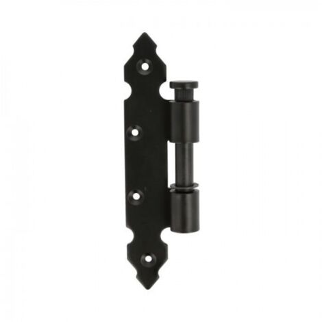 Media bisagra Acero Negro Amig modelo 9120